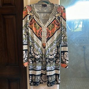 Cute tunic pretty print dress - perfect for running around